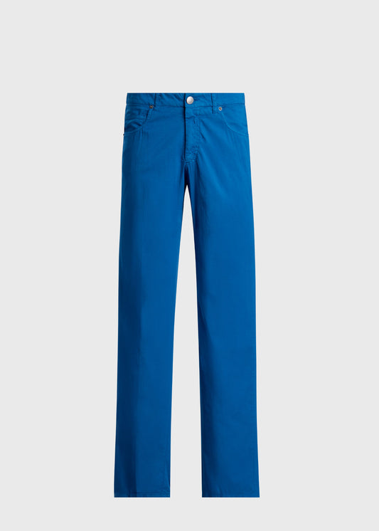 Paul Stuart Discount | Cotton & Silk Five Pocket Pant