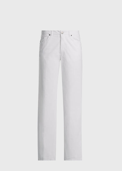 Paul Stuart Trending | Cotton & Silk Five Pocket Pant