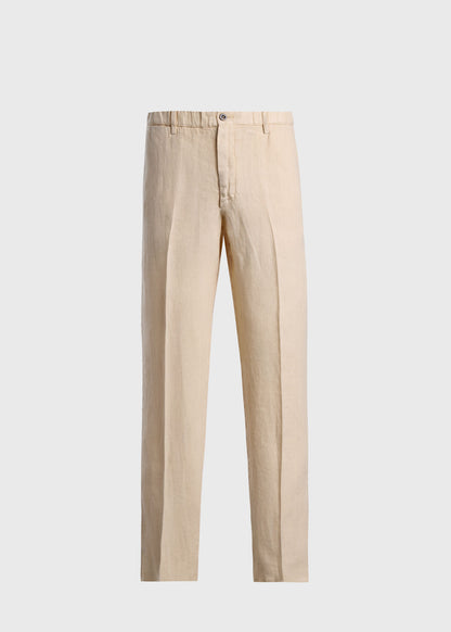 Paul Stuart Popular | Linen Garment Dyed Trouser