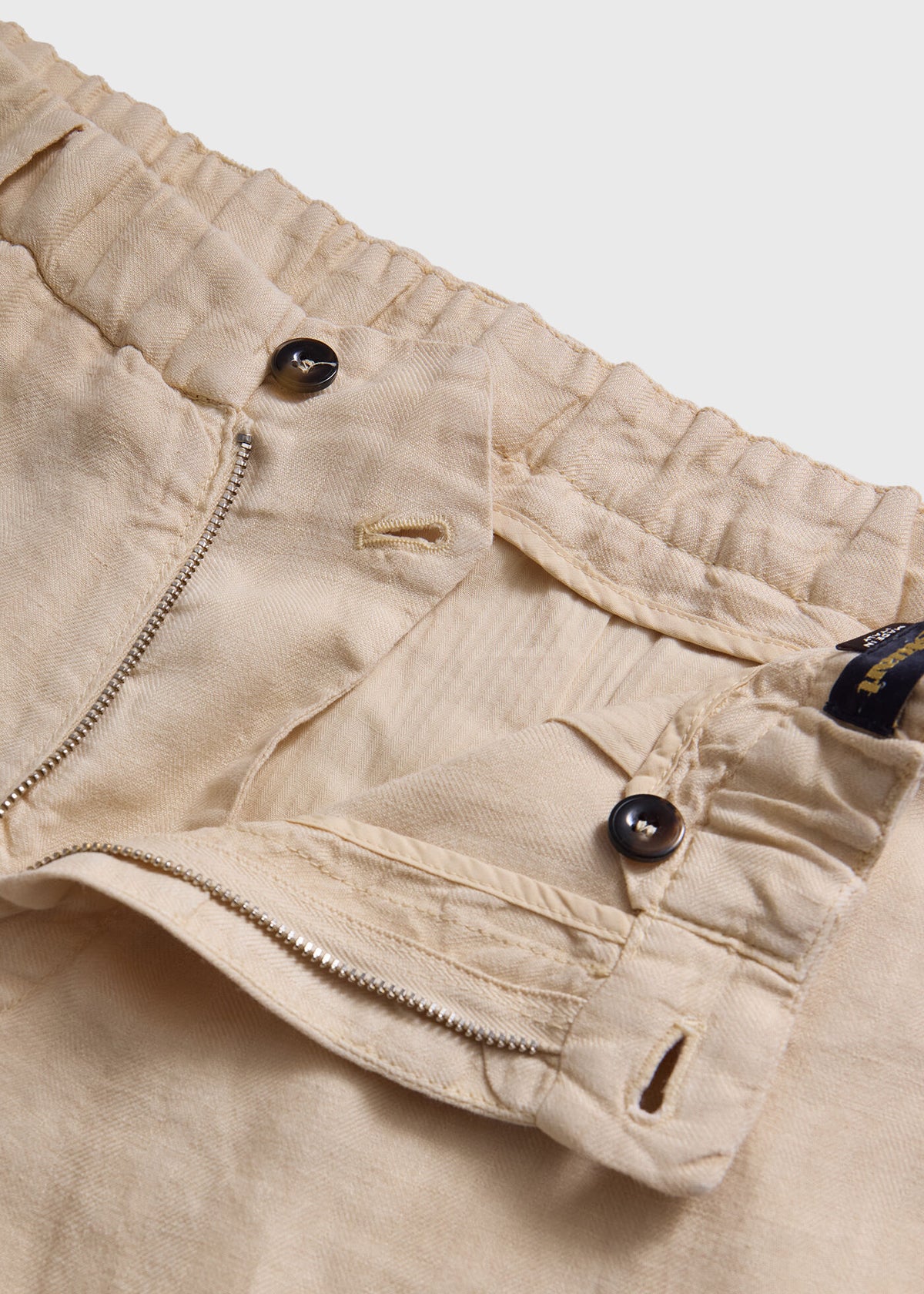 Paul Stuart Popular | Linen Garment Dyed Trouser