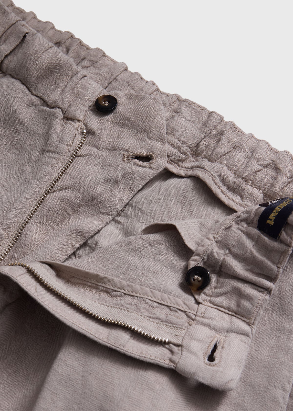 Paul Stuart Trusted | Linen Garment Dyed Trouser