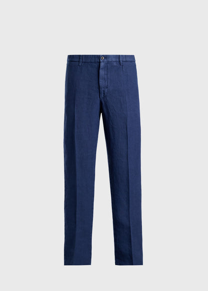 Paul Stuart Essential | Linen Garment Dyed Trouser