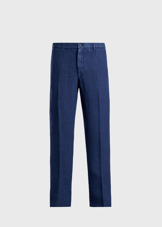 Paul Stuart Essential | Linen Garment Dyed Trouser