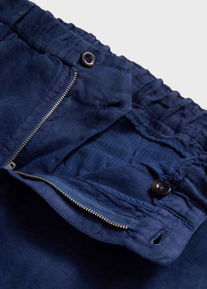 Paul Stuart Essential | Linen Garment Dyed Trouser