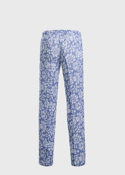 Paul Stuart Quality | Floral Linen Trouser