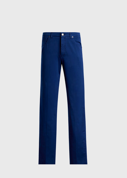 Paul Stuart Top Pick | Cotton & Silk Five Pocket Pant