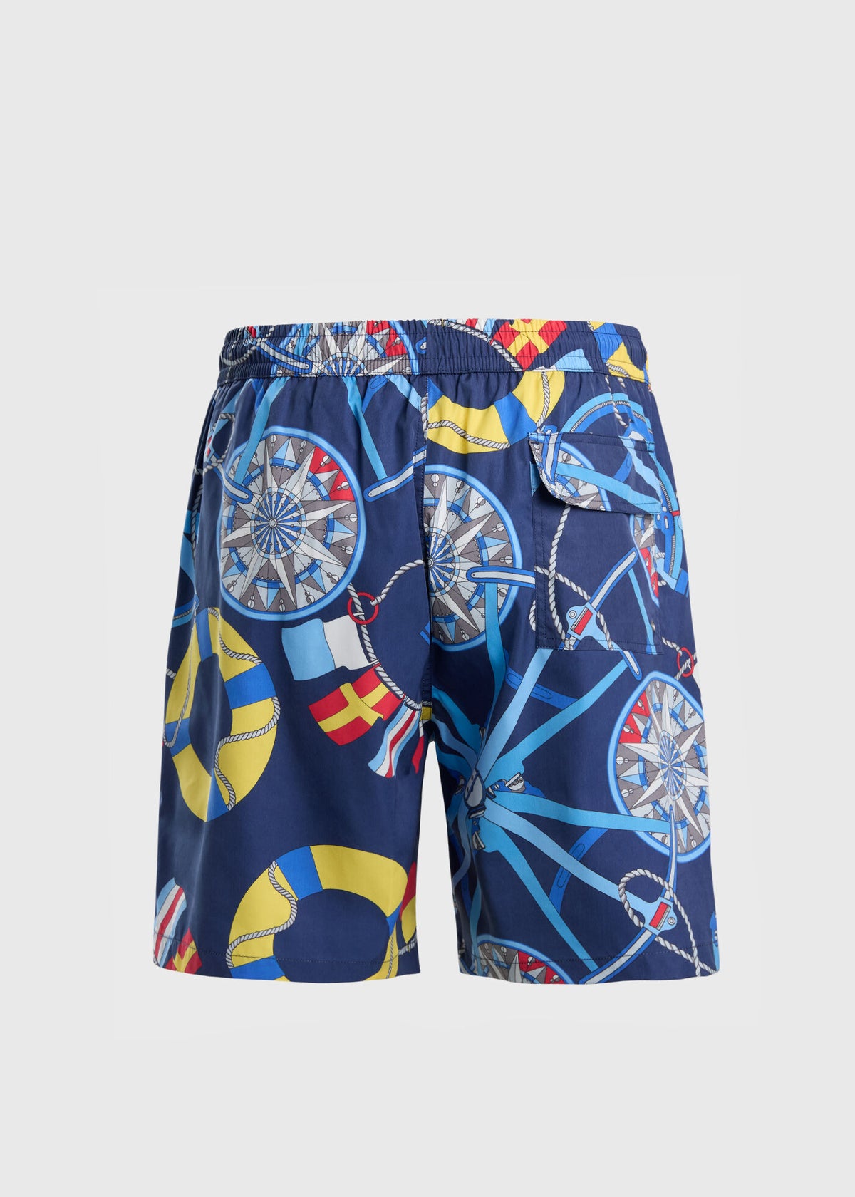 Paul Stuart Best Price | Nautical Print Swim Trunk