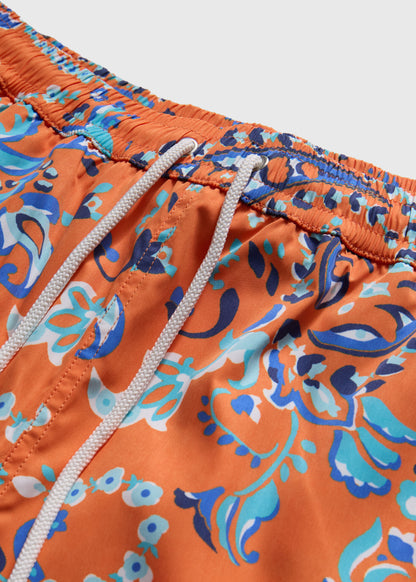 Paul Stuart Hot Sale | Paisley Print Swim Trunk