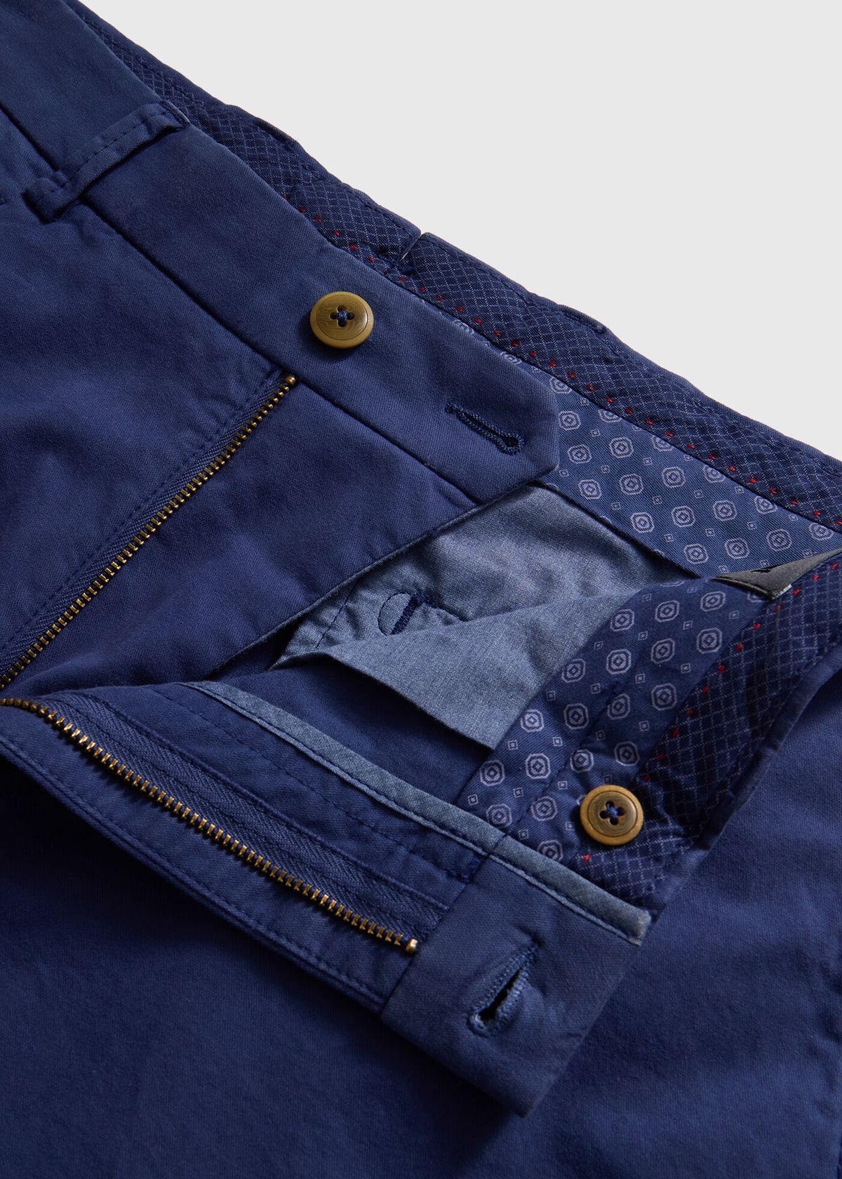 Paul Stuart Customer Favorite | Cotton Twill Logo Short