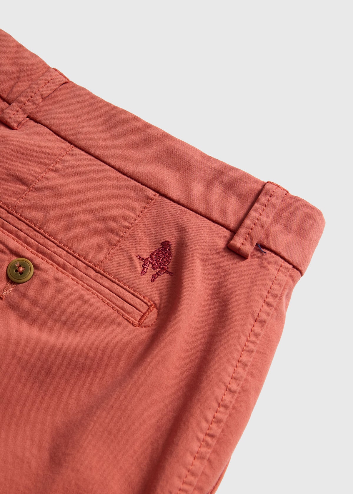Paul Stuart Deals | Cotton Twill Logo Short
