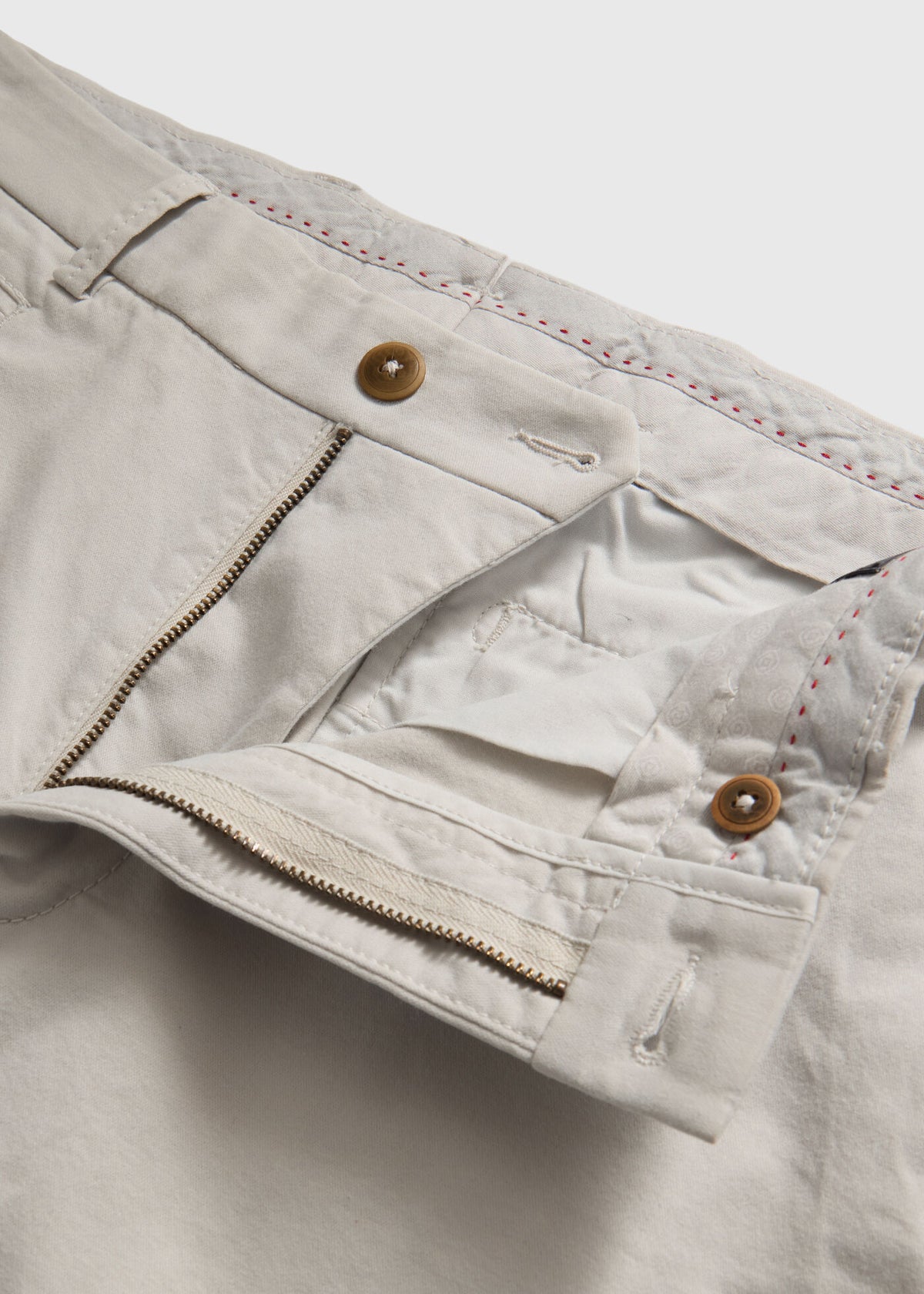 Paul Stuart Quality | Cotton Twill Logo Short