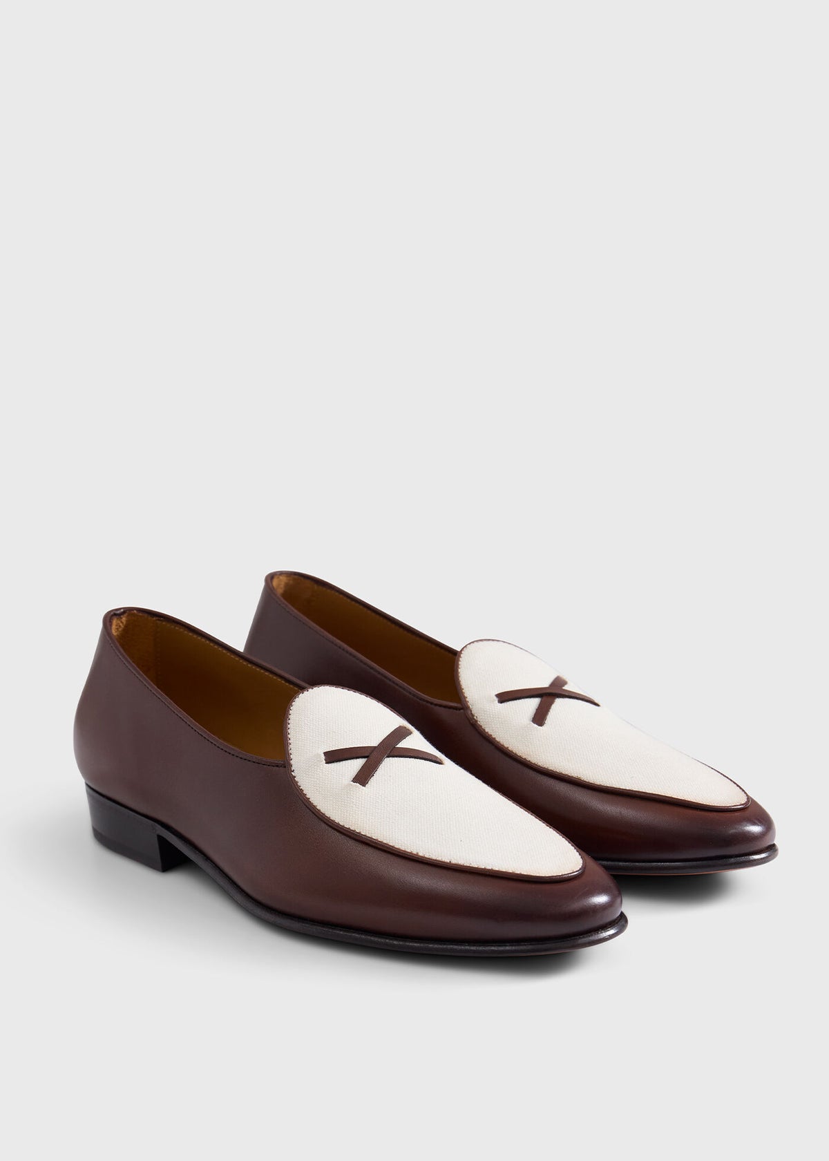 Paul Stuart Customer Favorite | Francisco Leather and Canvas Loafer