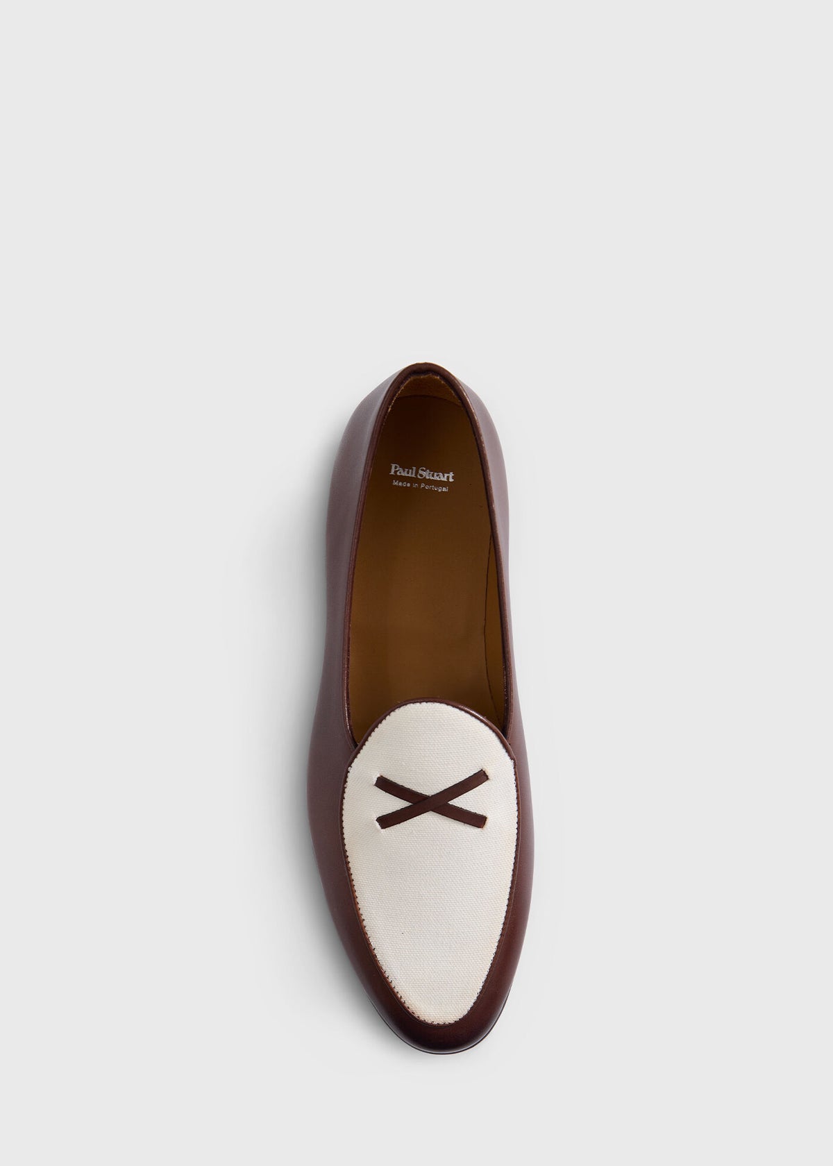 Paul Stuart Customer Favorite | Francisco Leather and Canvas Loafer