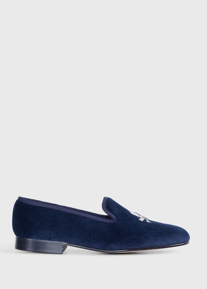Paul Stuart Everyday | Tyler Velvet Skull Slip-on