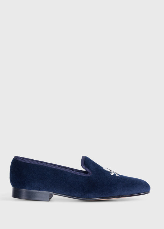 Paul Stuart Everyday | Tyler Velvet Skull Slip-on