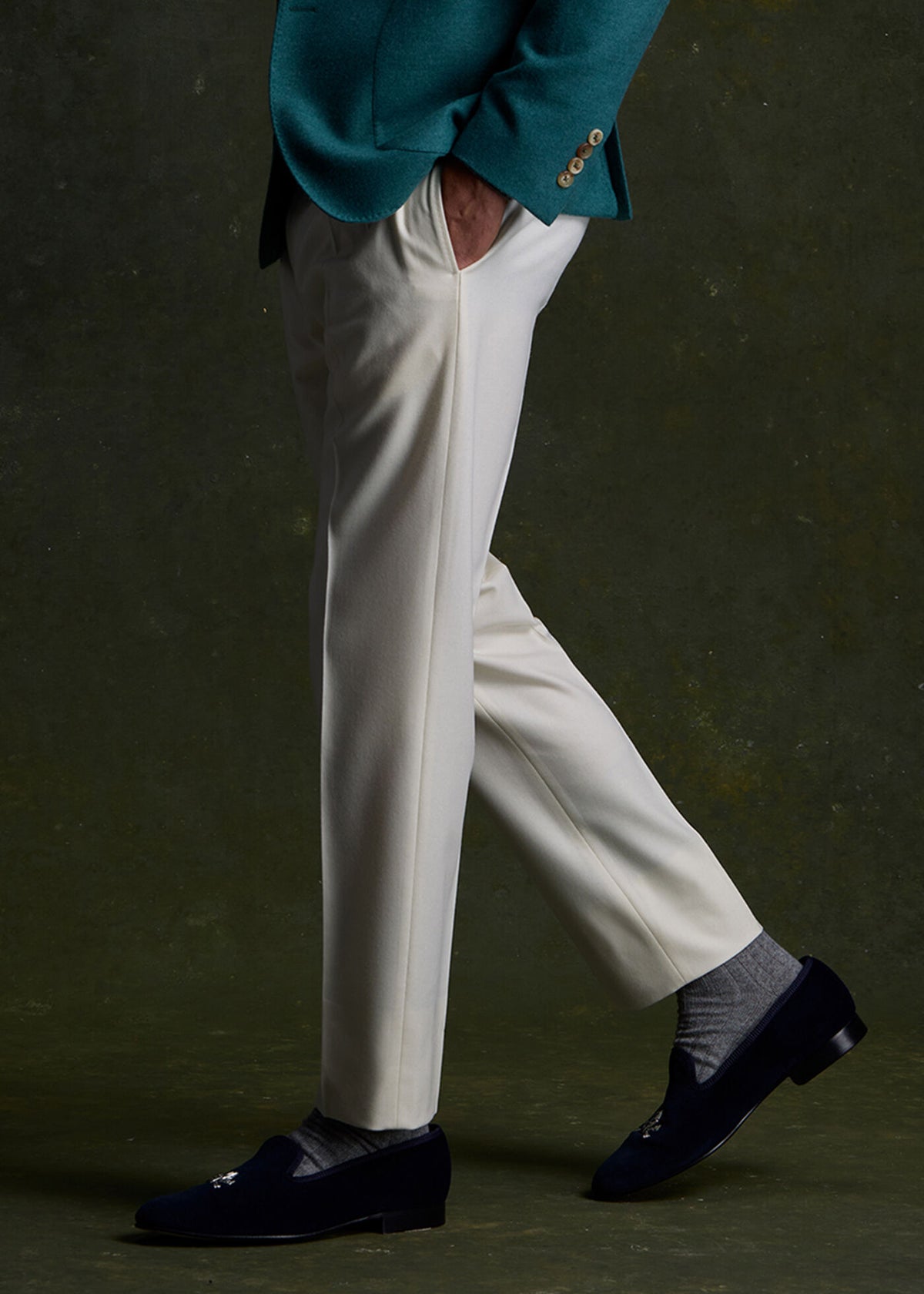Paul Stuart Everyday | Tyler Velvet Skull Slip-on