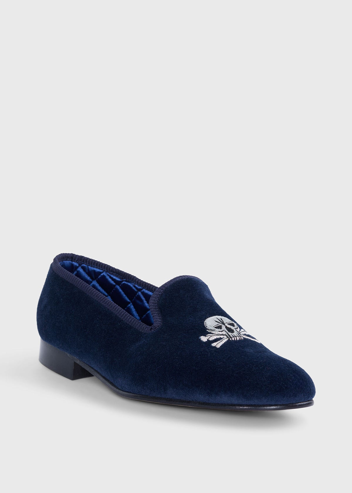 Paul Stuart Everyday | Tyler Velvet Skull Slip-on