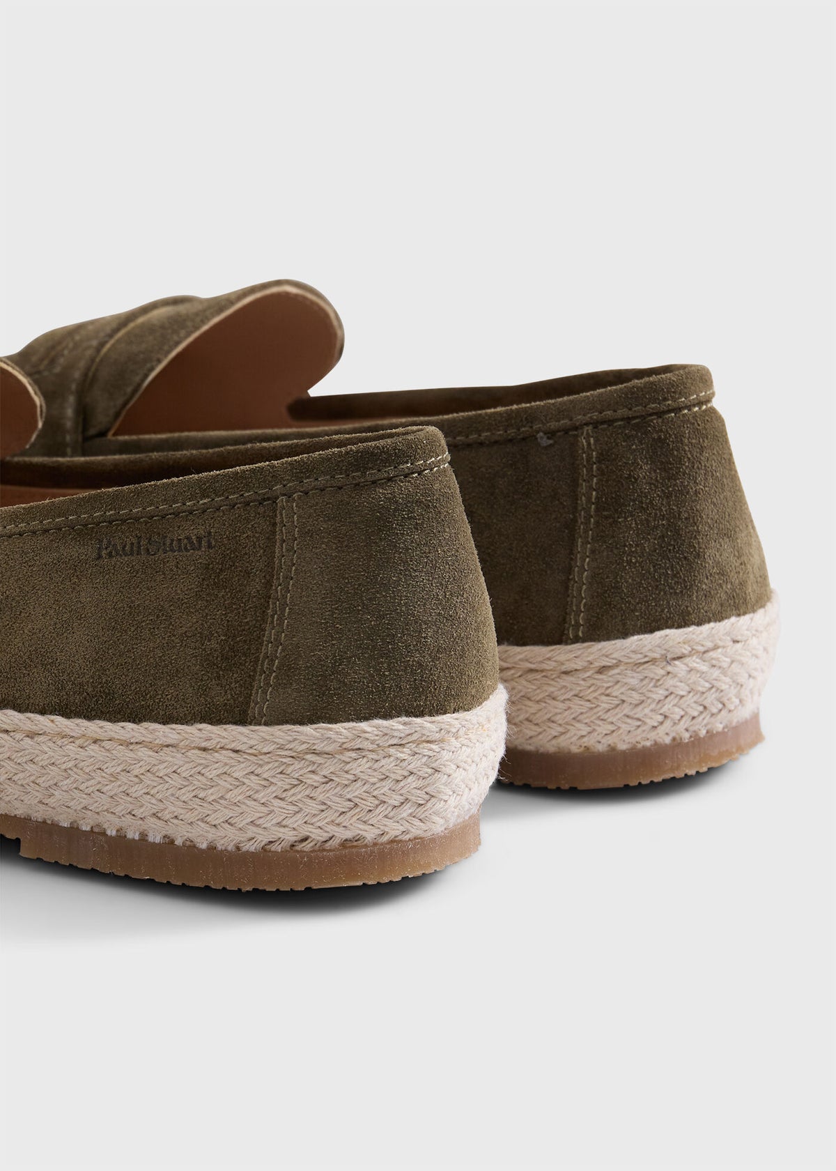 Paul Stuart Latest | LLoyd Suede Penny Loafer Espadrille