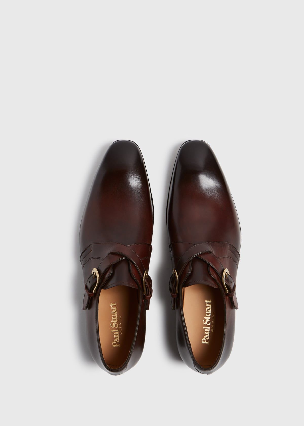 Paul Stuart Premium | Galante Double Cross Monk Strap