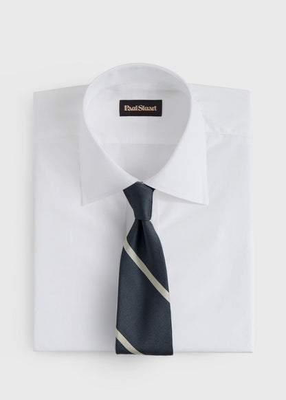 Paul Stuart Hot Sale | Woven Silk Regimental Stripe Tie