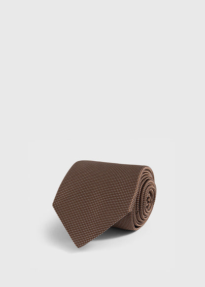Paul Stuart Signature | Woven Silk Micro Dot Tie