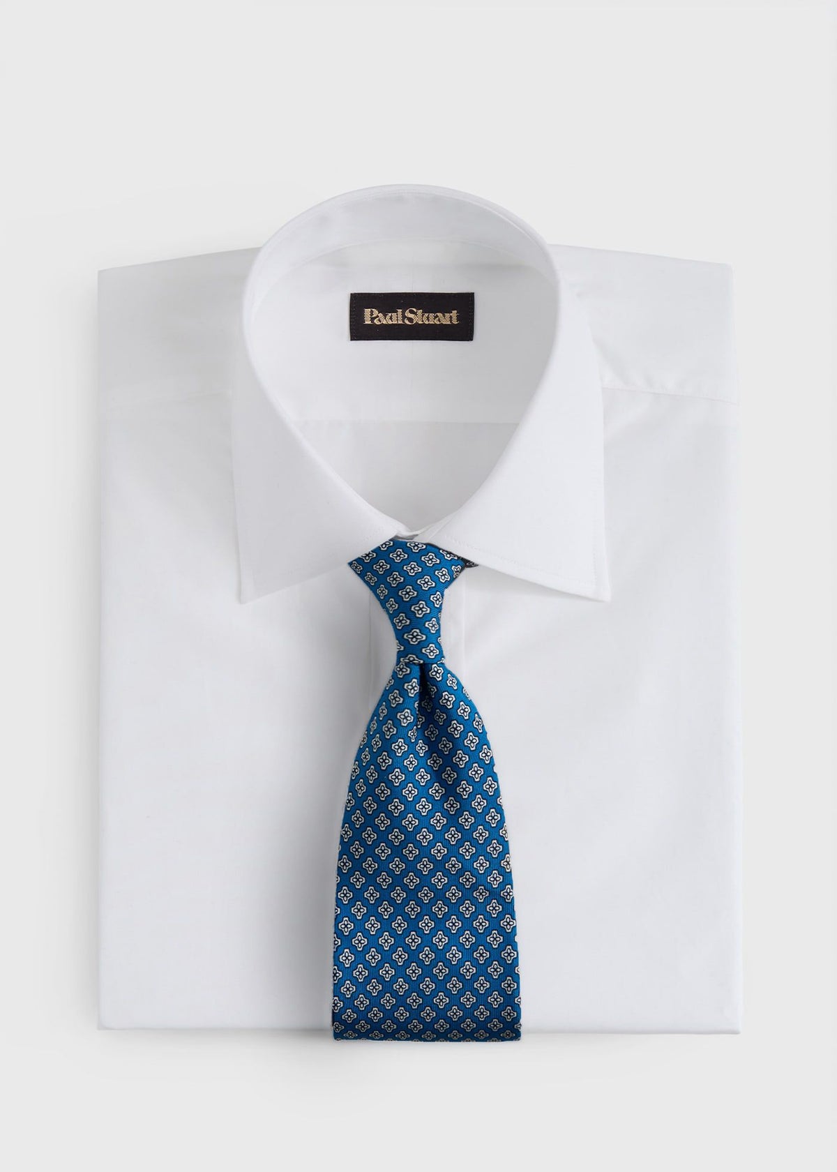 Paul Stuart Sale | Geometric Clover Silk Tie