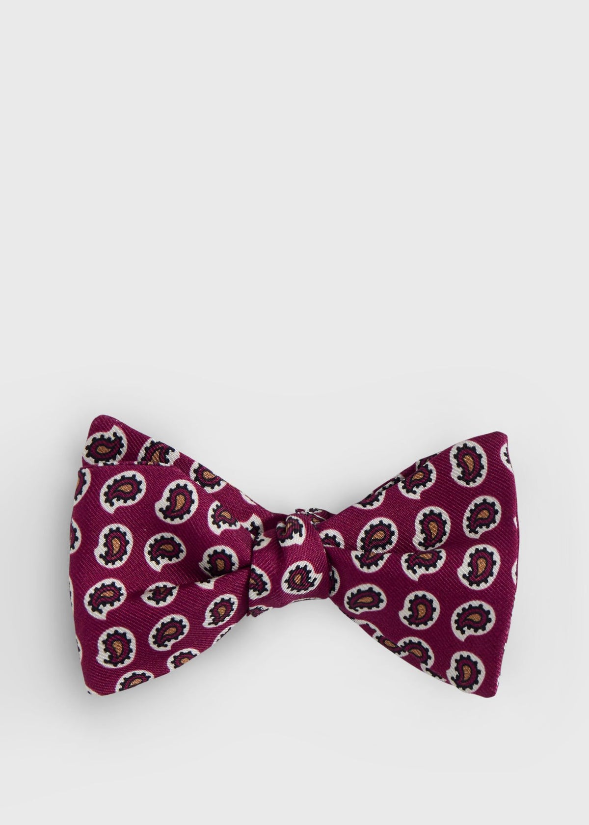 Paul Stuart Best Seller | Silk Printed Pine Bow Tie