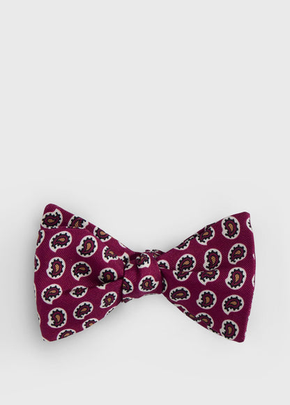 Paul Stuart Best Seller | Silk Printed Pine Bow Tie