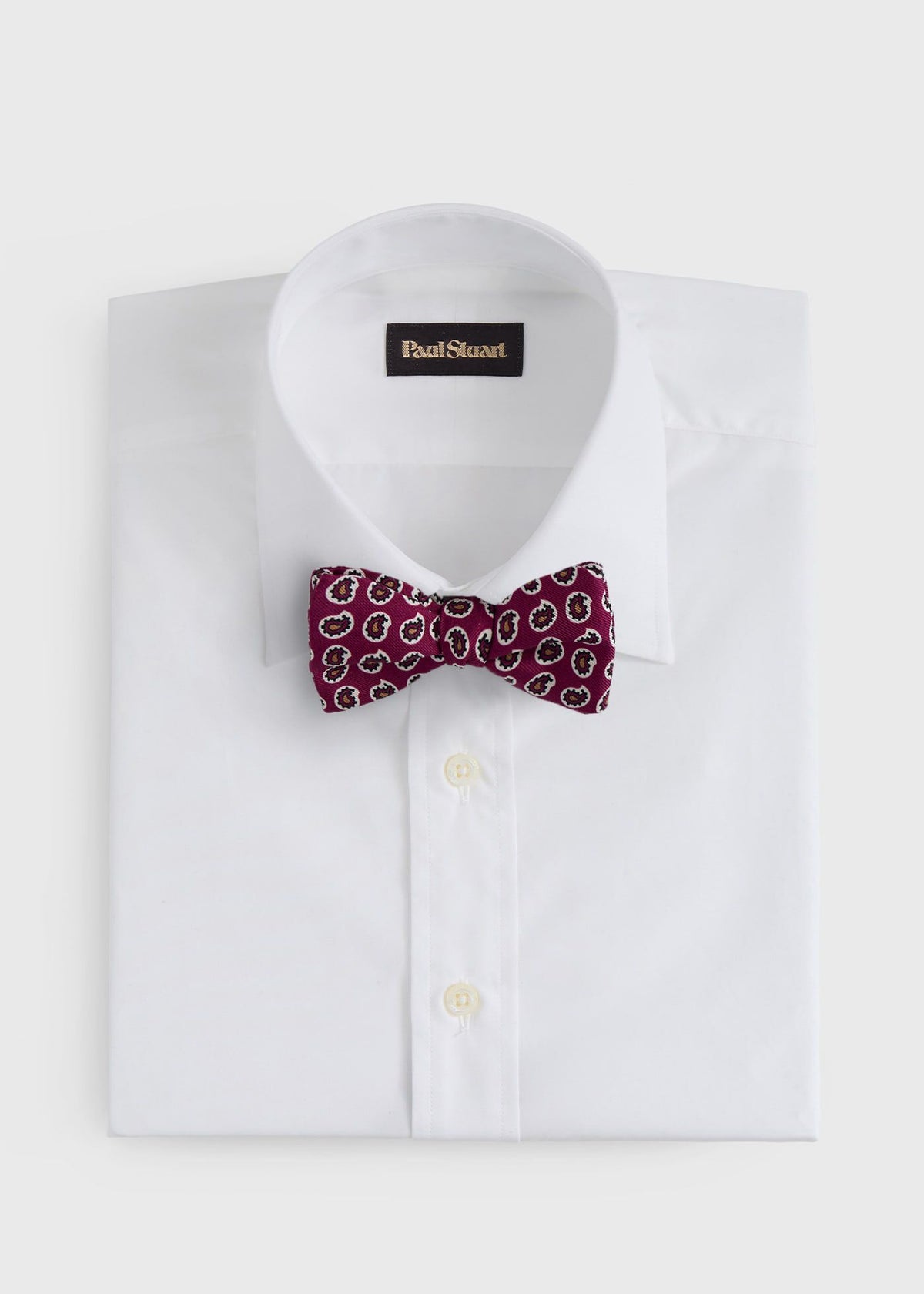 Paul Stuart Best Seller | Silk Printed Pine Bow Tie