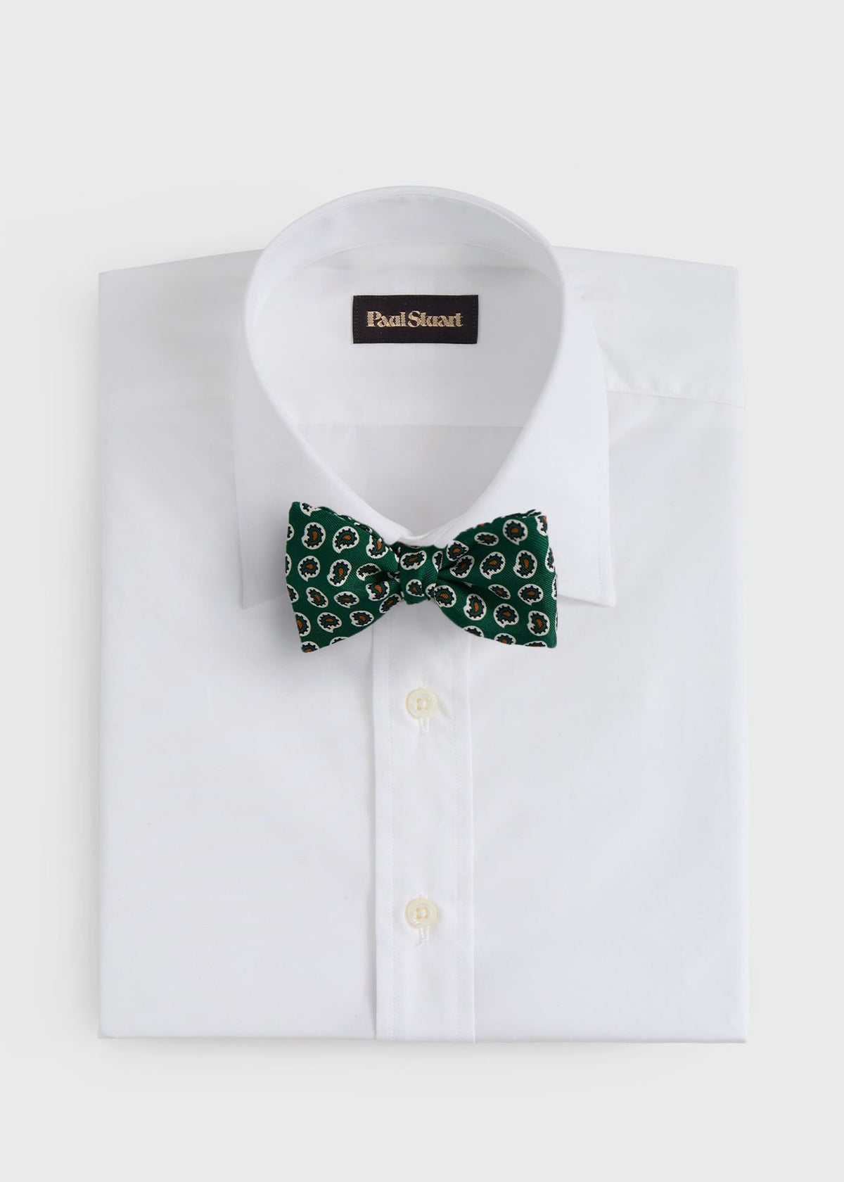 Paul Stuart Deals | Silk Printed Pine Bow Tie
