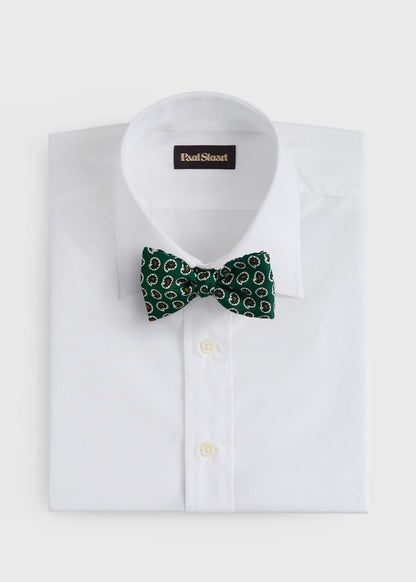 Paul Stuart Deals | Silk Printed Pine Bow Tie