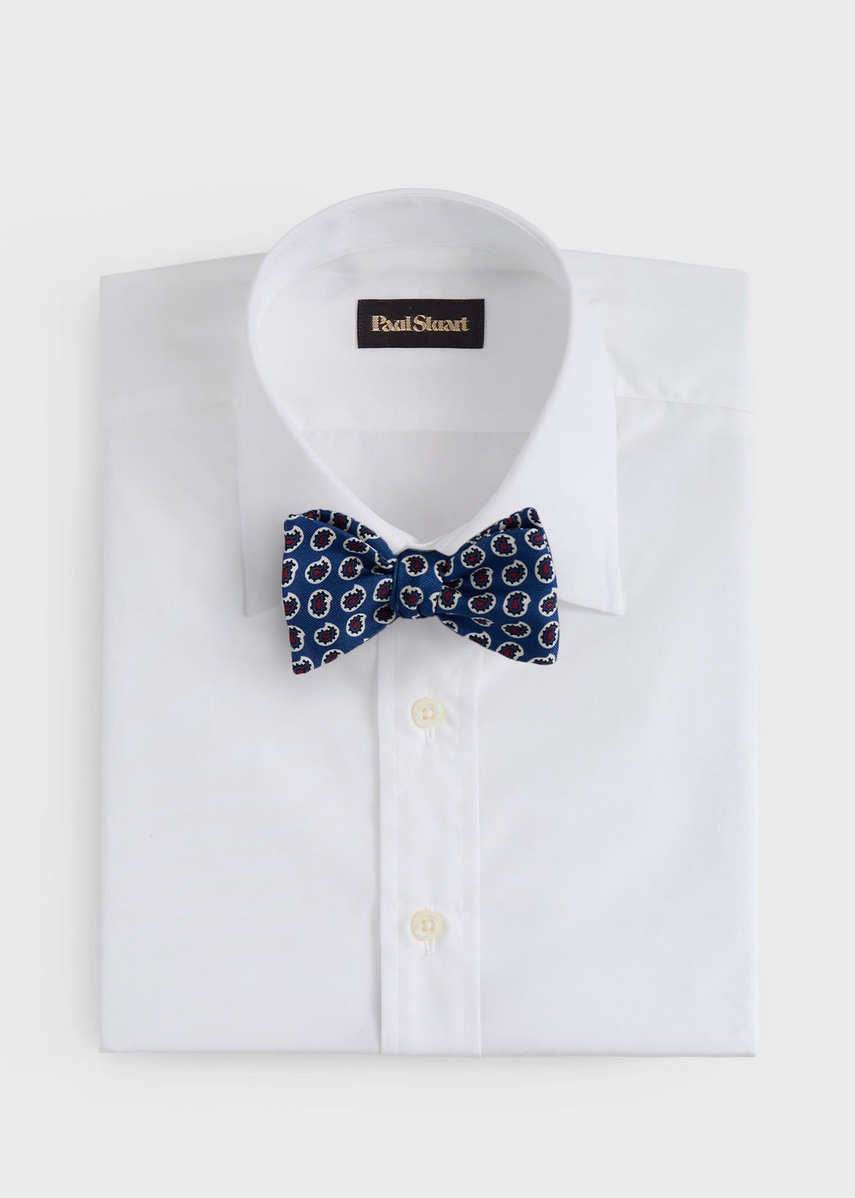Paul Stuart Trending | Silk Printed Pine Bow Tie