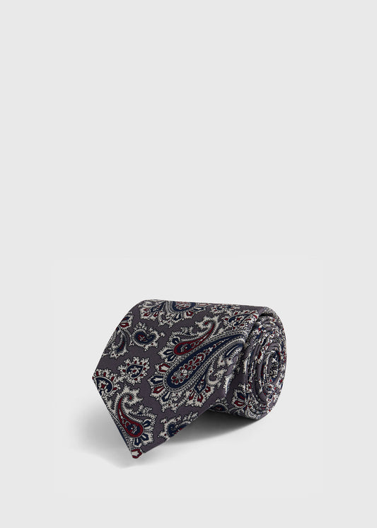 Paul Stuart Latest | Silk Ornamental Paisley Tie
