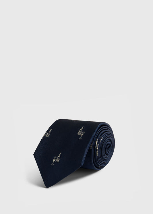 Paul Stuart Best Price | Silk Champagne Print Tie