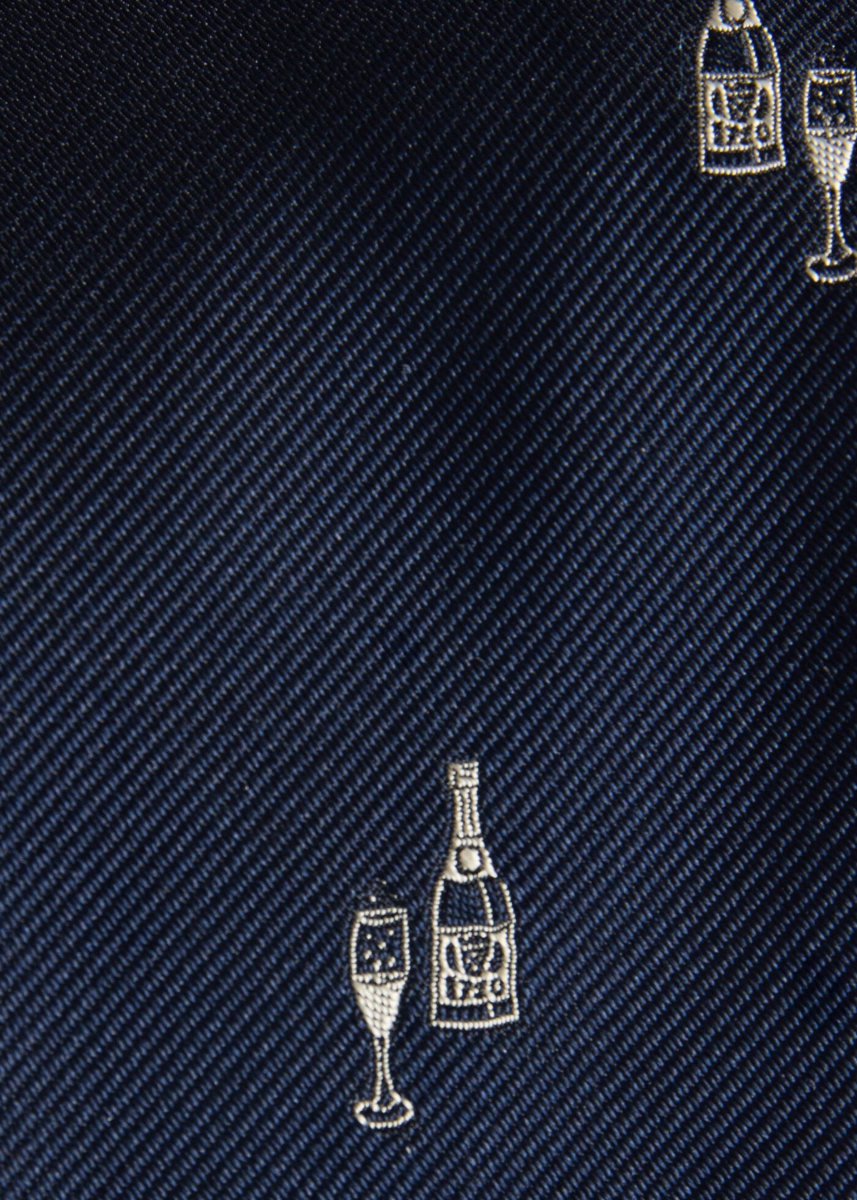 Paul Stuart Best Price | Silk Champagne Print Tie
