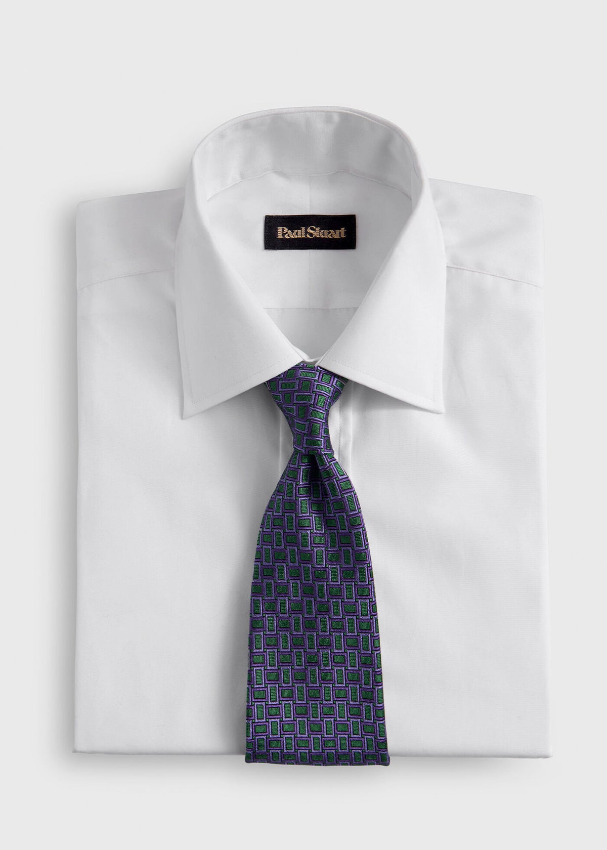 Paul Stuart Deals | Silk Diamond Trellis Motif Tie
