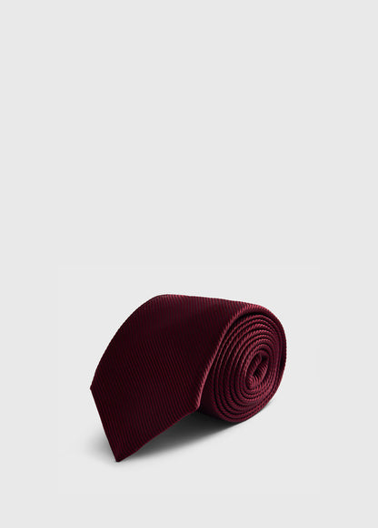 Paul Stuart Latest | Solid Mogador Silk & Cotton Tie