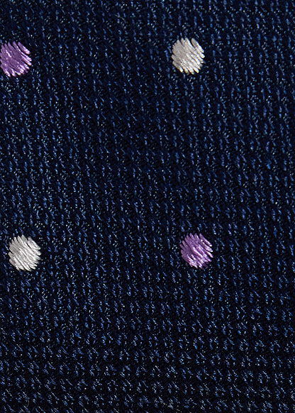 Paul Stuart Exclusive | Woven Silk Dot Tie