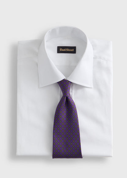 Paul Stuart Trending | Micro Medallion Printed Silk Tie