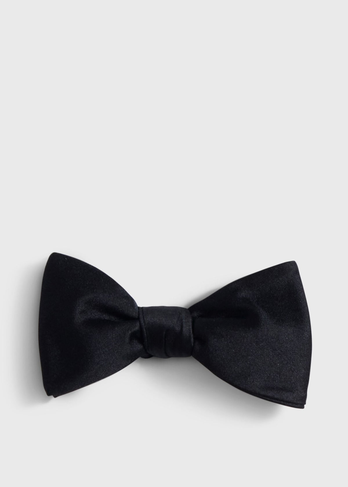 Paul Stuart Popular | Banded Satin Formal Bow Tie