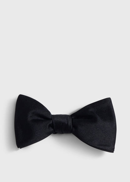 Paul Stuart Popular | Banded Satin Formal Bow Tie