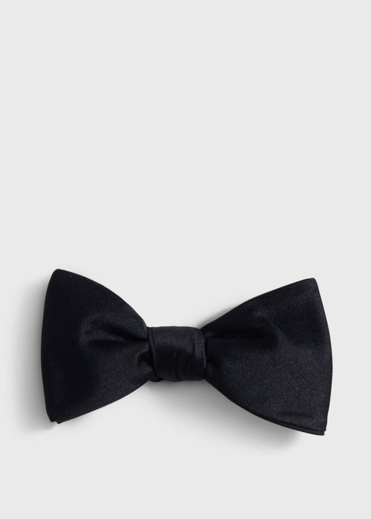 Paul Stuart Popular | Banded Satin Formal Bow Tie