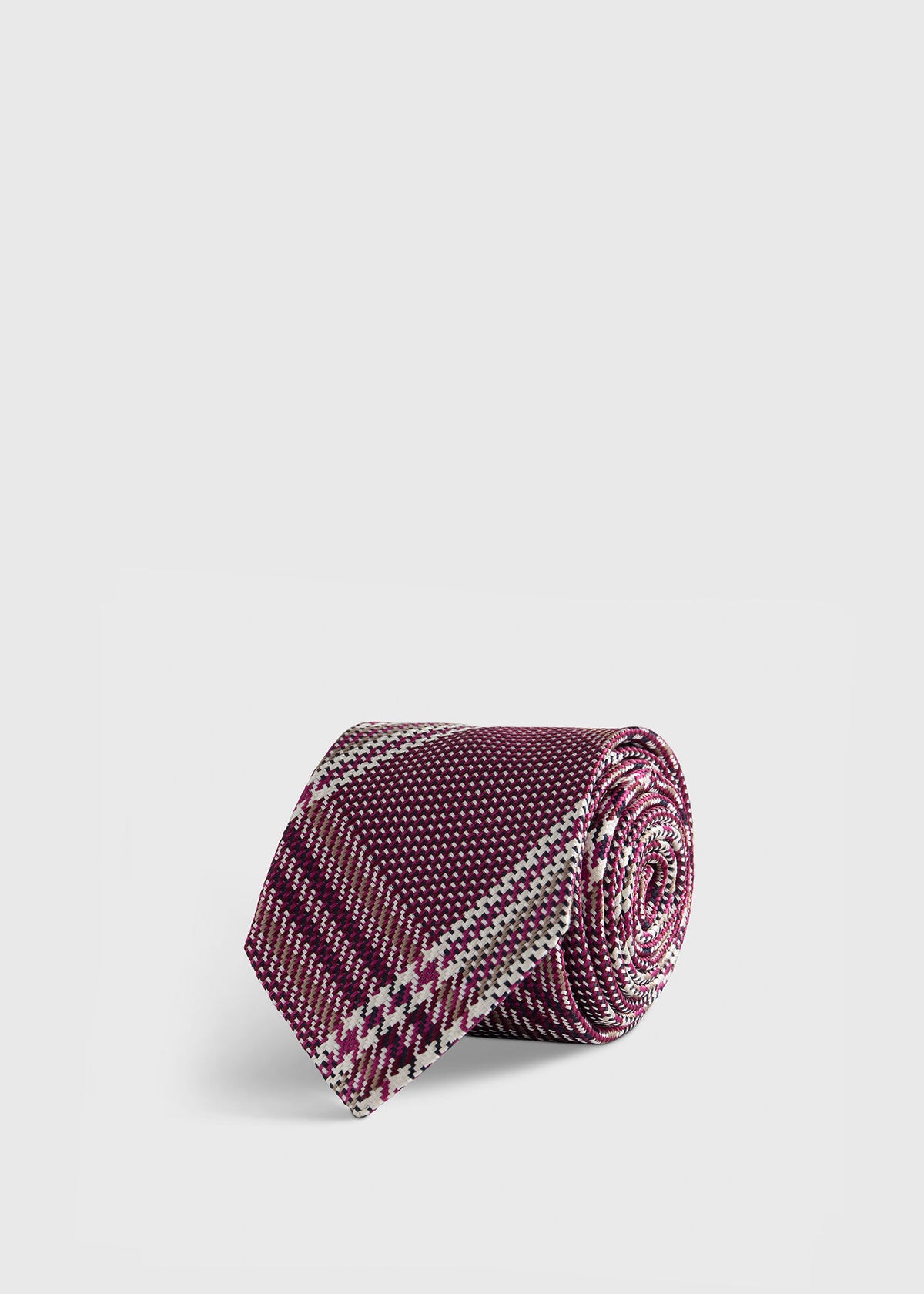 Paul Stuart Great Value | Woven Silk Large Plaid Tie