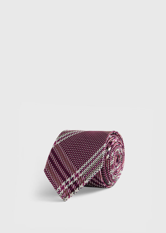 Paul Stuart Great Value | Woven Silk Large Plaid Tie