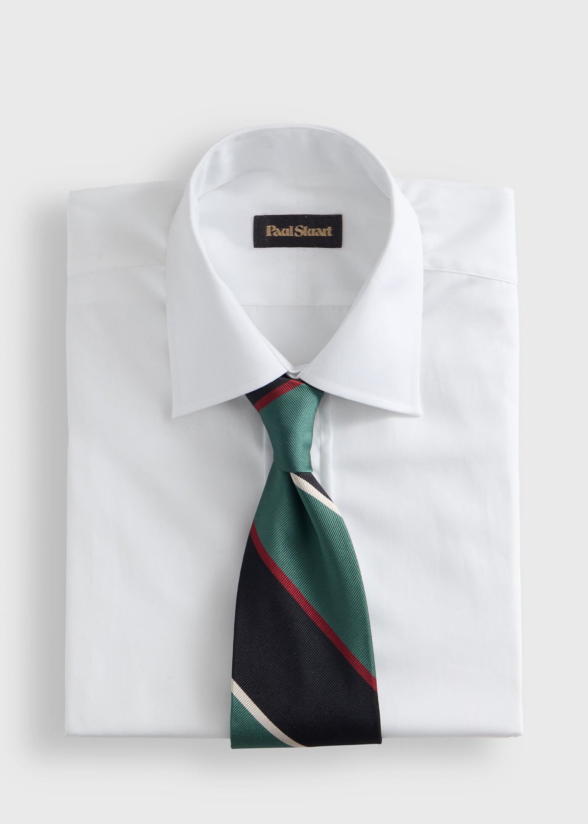 Paul Stuart Featured | Multicolor Block Stripe Tie