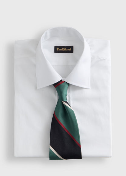 Paul Stuart Featured | Multicolor Block Stripe Tie