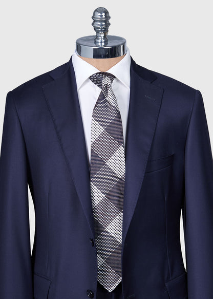 Paul Stuart Top Pick | Woven Silk Patchwork Plaid Tie