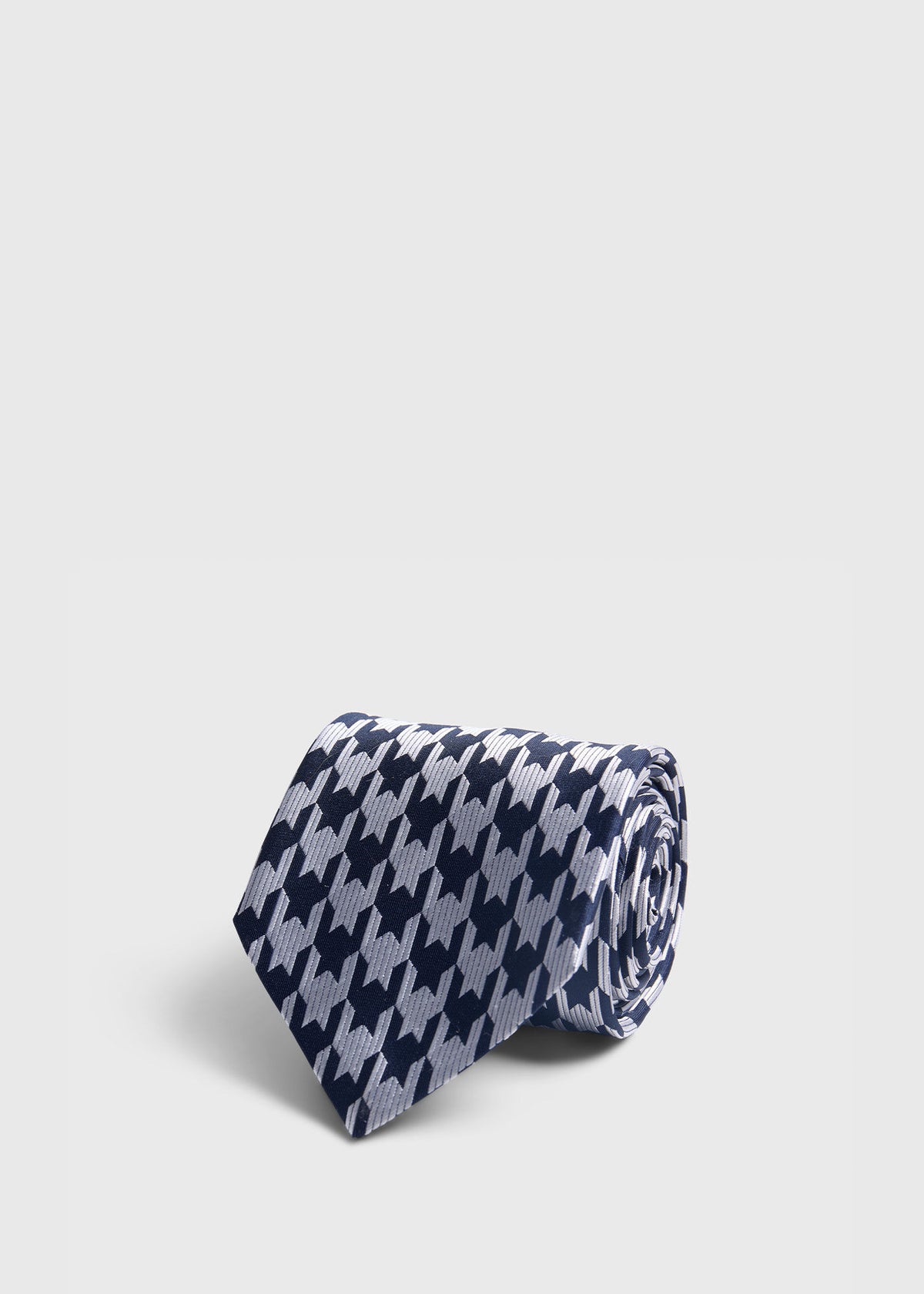 Paul Stuart Recommended | Woven Silk Houndstooth Tie