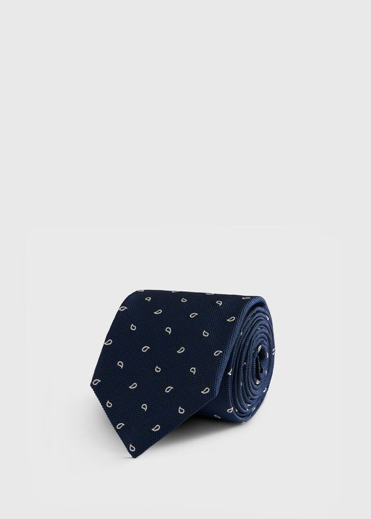 Paul Stuart Customer Favorite | Mini Paisley Woven Silk Tie
