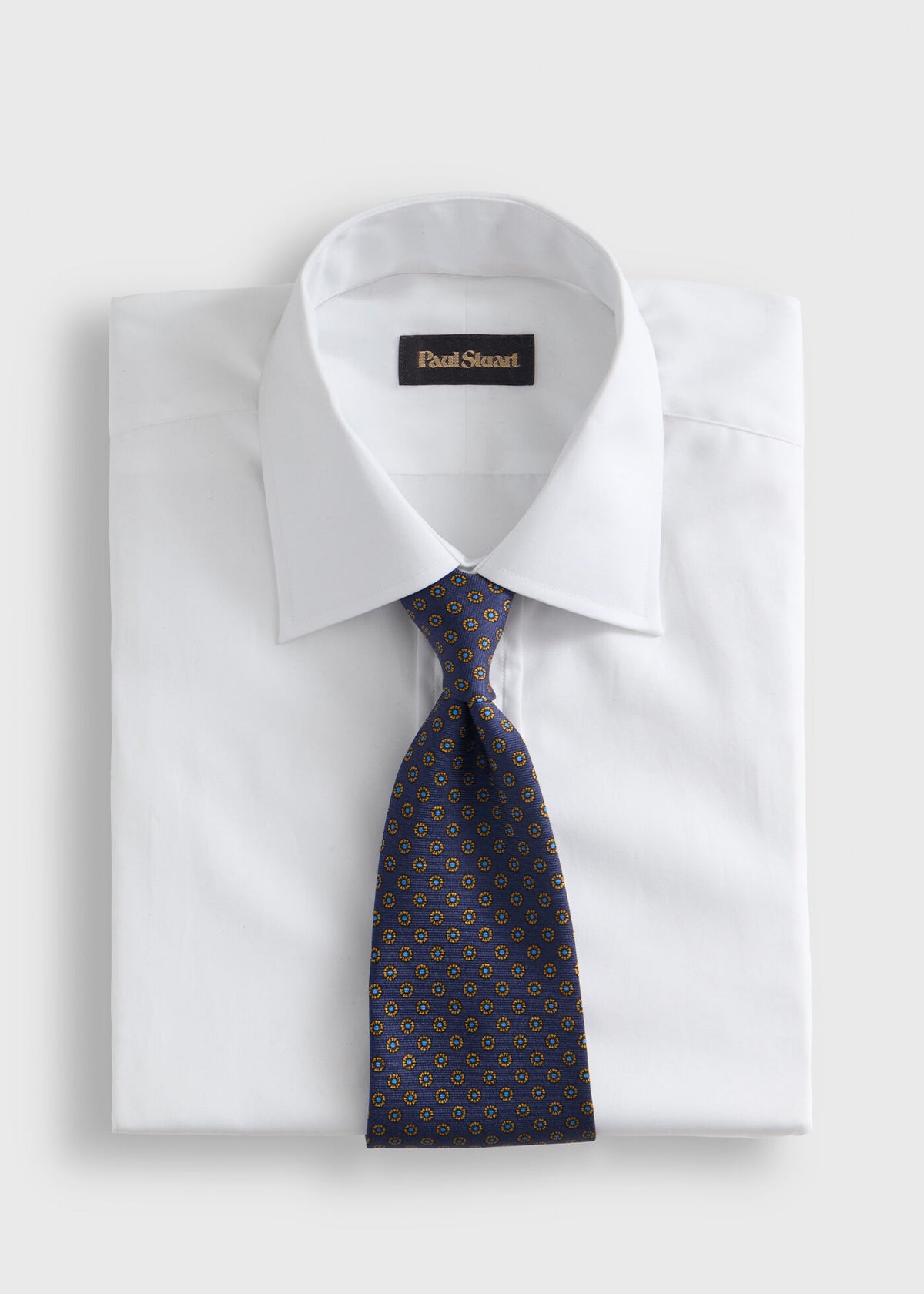 Paul Stuart Trending | Micro Medallion Printed Silk Tie